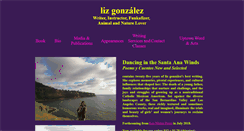 Desktop Screenshot of lizgonzalez.com